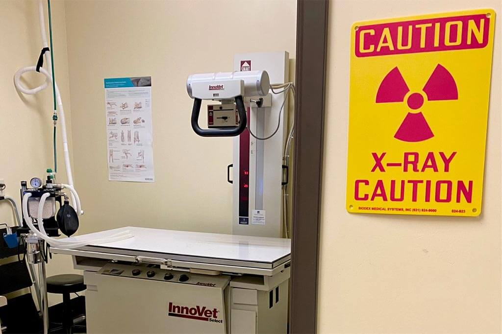 Our X-ray machine Our X-ray machine